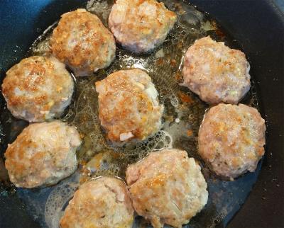 Karbanátky z mletého masa