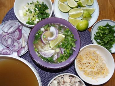 Pho Ga - vietnamská kuřecí polévka