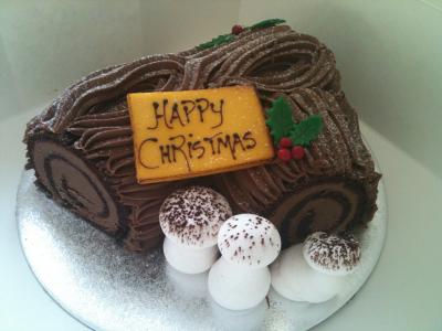 Vánoční roláda Bûche de Noël 