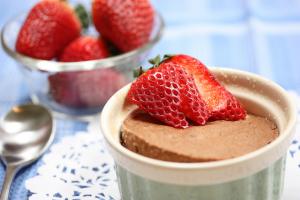 Čokoládové suflé pro milovníky čokolády