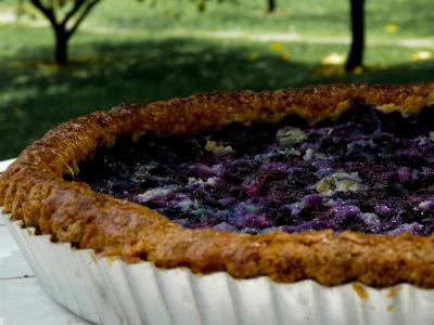 Borůvková buchta s cuketou