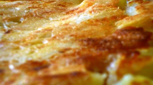 Bramborák na plechu