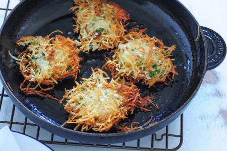 Bramboráky se slaninou