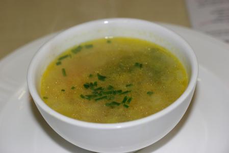 Bramborová polévka s hlívou