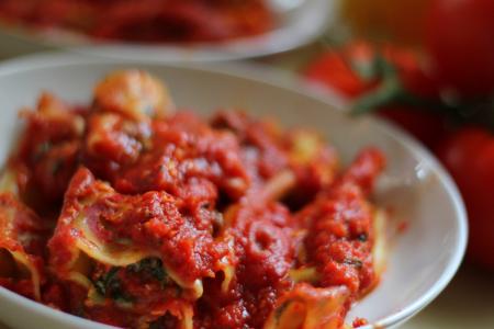 Cannelloni plněné špenátem