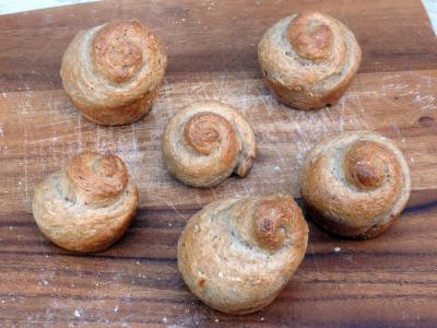 Domácí dalamánky z žitné mouky