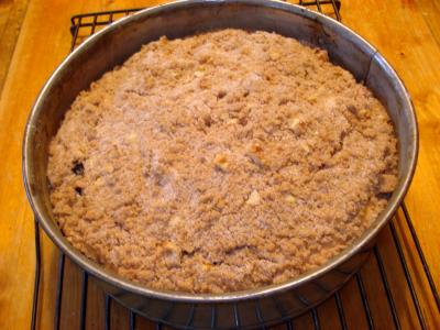 Drobenkový koláč s tvarohem