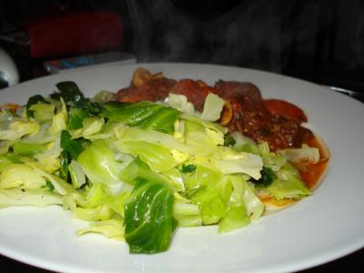 Dušená kapusta jako příloha