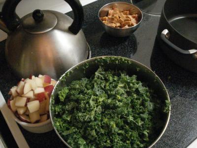 Dušená kapusta s brambory