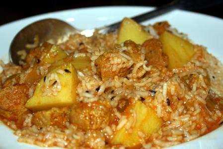 Indické bramborové sabdží