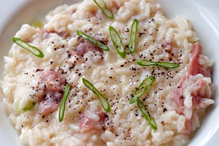 Italské rizoto se šunkou