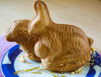 Jednoduchý velikonoční beránek