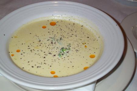 Krémová bramborová polévka