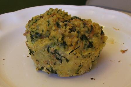 Kuskus se špenátem