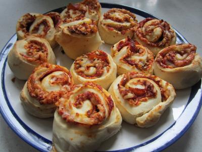 Kynutí šneci s různými náplněmi