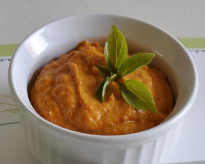 Mrkvová pomazánka na jednohubky