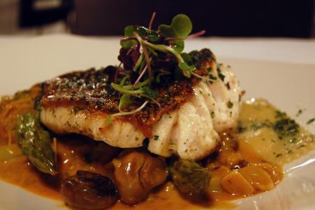 Pangasius na žampionech