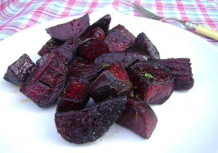 Pečená červená řepa