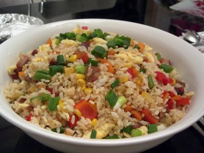 Rýžový salát se zeleninou