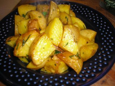 Šafránové brambory