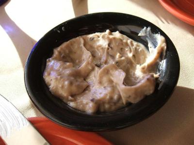 Škvarková pomazánka s vejci