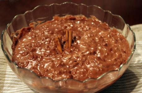 Sladká čokoládová rýže