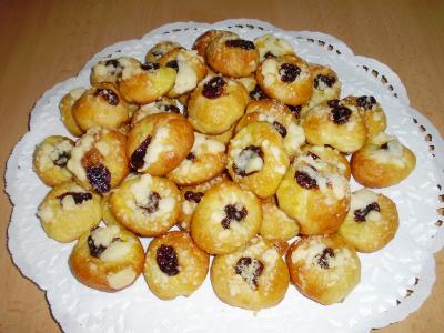 Tvarohové svatební koláčky