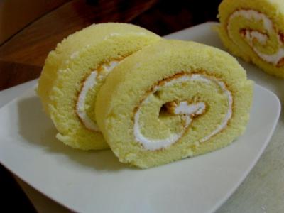 Tvarohová roláda s hruškami