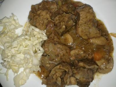 Vepřové kotlety na houbách