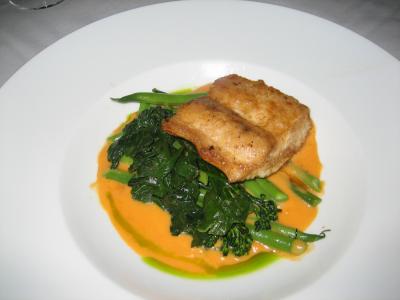 Zapečená treska se špenátem