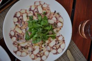 Carpaccio z chobotnice