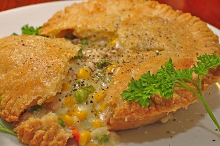 Chicken Pot Pie - lahodný kuřecí koláč