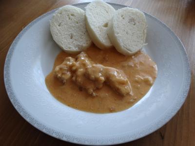 Kuře na paprice od babičky