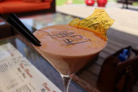 Čokoládový koktejl s pomerančem a vodkou