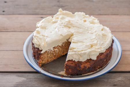 Mrkvový dort s pomerančem