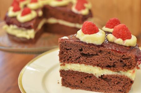 Královský tvarohový koláč