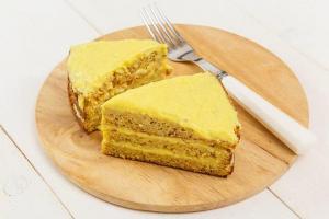 Nadýchaný, dietní medový dort