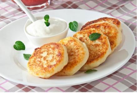 Tvarohové koláčky s krupicí