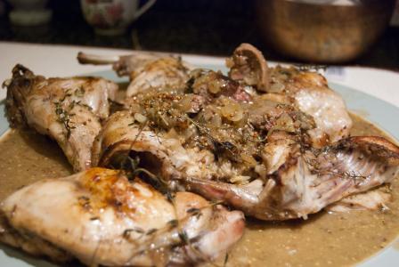 Králík s hořčicí