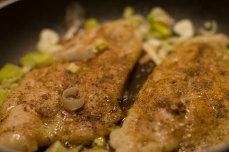 Zapečený pangasius 