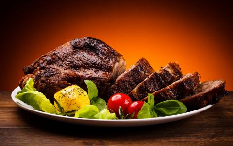 Pečené vepřové plecko