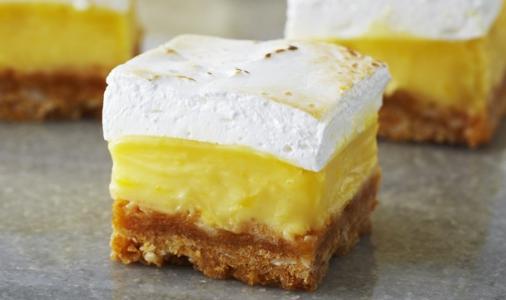 Domácí citronové marshmallow kostky