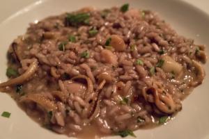 Italské rizoto s kalamáry