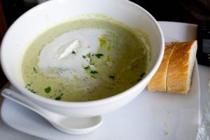 Krémová cuketová polévka 