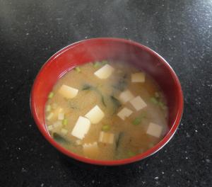 Miso polévka s tofu