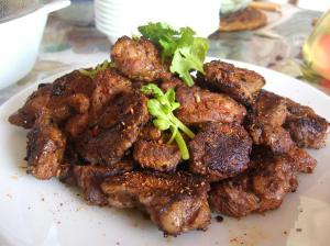 Pikantní vepřové kousky